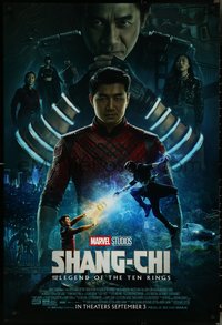 6k0905 SHANG-CHI & THE LEGEND OF THE TEN RINGS advance DS 1sh 2021 Simu Liu in the title role!