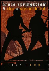 6k0395 BRUCE SPRINGSTEEN 13x19 Columbia promo music poster 1999 art of the star with sax player!