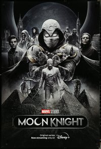 6k0464 MOON KNIGHT DS tv poster 2022 Walt Disney Marvel Comics, Oscar Isaac, great cast montage!