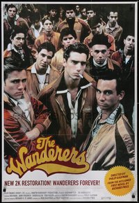 6k0985 WANDERERS 1sh R2016 Kaufman 1960s New York City teen gang cult classic, different!