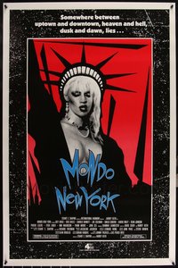 6m0482 LOT OF 6 UNFOLDED SINGLE-SIDED 27X41 MONDO NEW YORK ONE-SHEETS 1988 NYC cult classic!