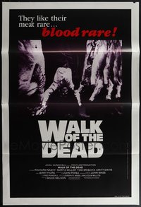 6m0273 LOT OF 18 FORMERLY TRI-FOLDED SINGLE-SIDED 28X42 VENGEANCE OF THE ZOMBIES ALTERNATE TITLE ONE-SH 1973