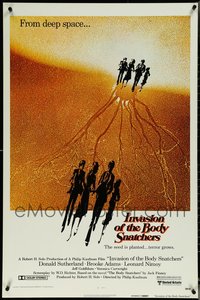 6m0483 LOT OF 6 UNFOLDED SINGLE-SIDED 27X41 INVASION OF THE BODY SNATCHERS ADVANCE ONE-SHEETS 1978
