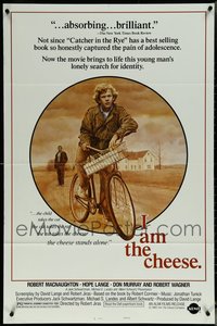 6m0450 LOT OF 8 FORMERLY TRI-FOLDED SINGLE-SIDED 27X41 I AM THE CHEESE STYLE B ONE-SHEETS 1983