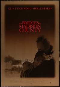 6m0134 LOT OF 30 UNFOLDED DOUBLE-SIDED 27X40 BRIDGES OF MADISON COUNTY ADVANCE ONE-SHEETS 1995