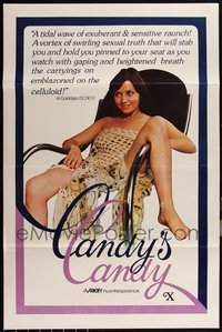 6m0279 LOT OF 18 FORMERLY TRI-FOLDED SINGLE-SIDED 27X41 CANDICE CANDY ALTERNATE TITLE ONE-SHEETS 1976