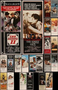 6m0600 LOT OF 26 UNFOLDED 1980S INSERTS 1980s great images from a variety of different movies!