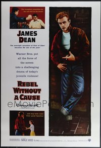 6m0416 LOT OF 9 UNFOLDED DOUBLE-SIDED 27X40 JAMES DEAN 2005 RE-RELEASE ONE-SHEETS R2005 Rebel, Giant