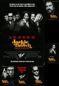 6m0485 LOT OF 6 UNFOLDED SINGLE-SIDED 27X40 JACKIE BROWN ONE-SHEETS 1997 Tarantino, Grier, De Niro