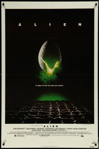 6p0892 ALIEN NSS style 1sh 1979 Ridley Scott outer space sci-fi monster classic, cool egg image!