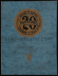 6p0296 WARNER BROS 1924-25 campaign book 1924 Rin-Tin-Tin, Ernst Lubitsch, ultra rare!
