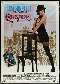 6p0138 CABARET Italian 1p R1978 Liza Minnelli sings & dances in Nazi Germany, directed by Bob Fosse!