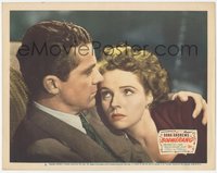 6p0631 BOOMERANG LC #8 1947 best close up of Dana Andrews with his arm around Jane Wyatt, rare!