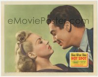 6p0669 I WAKE UP SCREAMING LC 1941 best romantic c/u of Victor Mature & sexy Betty Grable, Hot Spot!