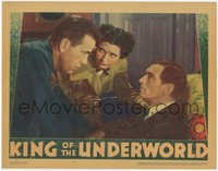 6p0680 KING OF THE UNDERWORLD LC 1939 Dr. Kay Francis between Humphrey Bogart & Stephenson, rare!