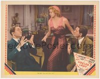 6p0684 LIBELED LADY LC 1936 sexy Jean Harlow between Spencer Tracy & William Powell, ultra rare!