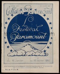 6p0283 BULLETIN PARAMOUNT French exhibitor magazine 1923 DeMille, Valentino, Swanson, ultra rare!