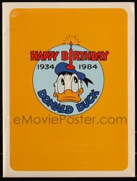 6p0314 DONALD DUCK presskit w/ 7 stills 1984 Walt Disney celebrates his 50th birthday, ultra rare!