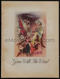 6p0363 GONE WITH THE WIND souvenir program book 1939 Margaret Mitchell's story of the Old South!