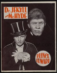6p0220 DR. JEKYLL & MR. HYDE local theater premiere Australian program 1932 Fredric March, ultra rare!
