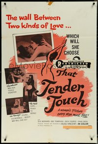 6p1245 THAT TENDER TOUCH 1sh R1971 how far will she go to satisfy needs, will it mark her for life?