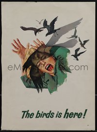 6p0300 BIRDS trade ad 1963 Alfred Hitchcock's most terrifying picture ever made, Tippi Hedren