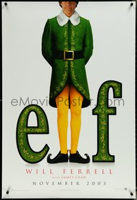 6r0706 ELF teaser DS 1sh 2003 Jon Favreau directed, James Caan & Will Ferrell in Christmas comedy!