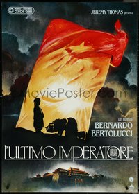 6r0226 LAST EMPEROR teaser Italian 1sh 1987 Bernardo Bertolucci epic, different & ultra rare!