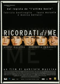 6r0232 REMEMBER ME MY LOVE Italian 1sh 2003 Gabriele Muccino's Ricordati di Me, ultra rare!
