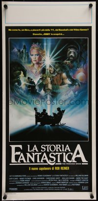 6r0313 PRINCESS BRIDE Italian locandina 1988 Rob Reiner fantasy classic, best different fantasy art!