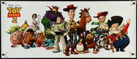 6r0208 TOY STORY 2 17x39 special poster 1999 Woody, Buzz Lightyear, Disney & Pixar animated sequel!