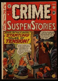 6s0148 CRIME SUSPENSTORIES #2 comic book December 1950 art by Johnny Craig, Graham Ingels, Kamen!