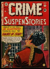 6s0152 CRIME SUSPENSTORIES #6 comic book August 1951 art by Johnny Craig, Graham Ingels, Jack Kamen!