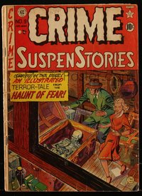 6s0155 CRIME SUSPENSTORIES #9 comic book February 1952 art by Johnny Craig, Jack Davis, Ingels, Kamen