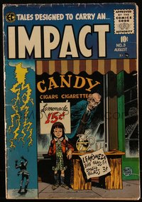 6s0190 IMPACT #3 comic book Aug 1955 art by Jack Davis, Graham Ingels, Reed Crandall, New Direction!