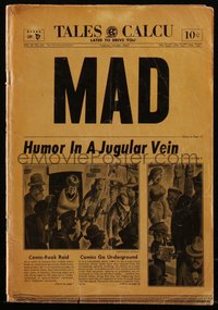 6s0177 MAD #16 comic book October 1954 cover by Harvey Kurtzman, Bill Elder, Jack Davis, Wally Wood