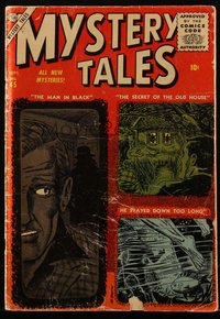 6s0206 MYSTERY TALES #45 comic book September 1956 art by Steve Ditko, Sol Brodsky cover art!