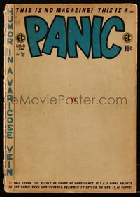 6s0182 PANIC #6 comic book January 1955 art by Bill Elder, Wally Wood, Jack Davis, Joe Orlando!