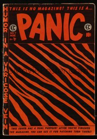 6s0183 PANIC #7 comic book March 1955 art by Bill Elder, Jack Davis, Joe Orlando & Wally Wood!