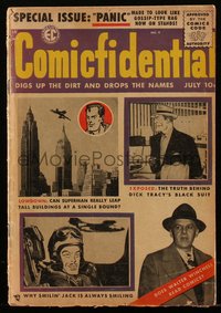 6s0185 PANIC #9 comic book July 1955 art by Bill Elder, Jack Davis, Wally Wood, Joe Orlando!