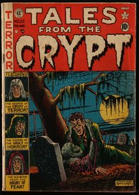 6s0006 TALES FROM THE CRYPT #22 comic book February 1951 cover art by Al Feldstein, Ingels, Craig!