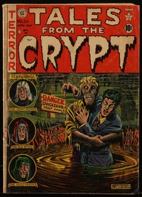 6s0007 TALES FROM THE CRYPT #24 comic book June 1951 art by Feldstein, Wood, Davis, Ingels, Craig!