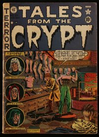 6s0008 TALES FROM THE CRYPT #25 comic book Aug 1951 art by Al Feldstein, Wally Wood, Ingels, Kamen!