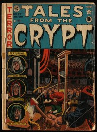 6s0010 TALES FROM THE CRYPT #27 comic book December 1951 art by Wally Wood, Davis, Orlando, Ingels!