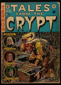 6s0012 TALES FROM THE CRYPT #29 comic book April 1952 art by Jack Davis, Feldstein, Ingels, Orlando!