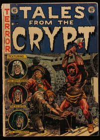 6s0014 TALES FROM THE CRYPT #31 comic book Aug 1952 art by Jack Davis, Al Williamson, Ingels, Kamen