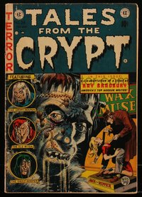 6s0017 TALES FROM THE CRYPT #34 comic book Feb 1953 Ray Bradbury, art by Jack Davis, Ingels, Kamen