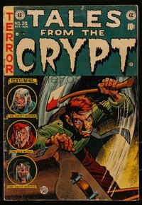 6s0021 TALES FROM THE CRYPT #38 comic book Oct 1953 art by Jack Davis, Bill Elder, Crandall, Ingels