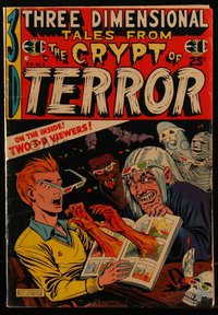 6s0175 THREE DIMENSIONAL E.C. CLASSICS #2 comic book 1954 Tales From the Crypt of Terror, Wally Wood