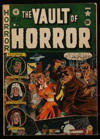 6s0036 VAULT OF HORROR #20 comic book Aug 1951 Johnny Craig cover, Graham Ingels, Jack Davis, Kamen